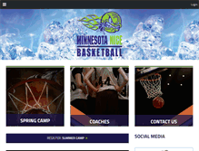 Tablet Screenshot of nicehoops.com